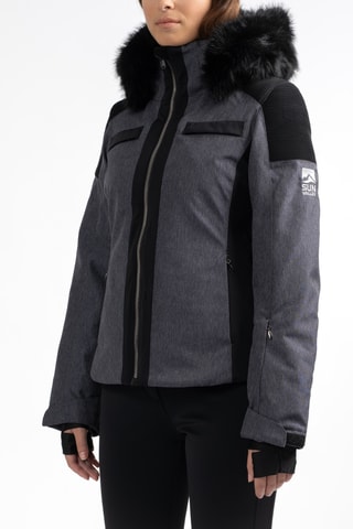 Veste ski à capuche Kenata - Noir