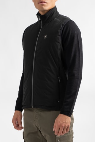 Veste polaire sans manches Lenzo - Noir