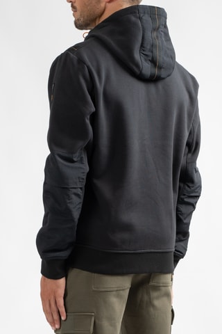 Veste à capuche Loay - Noir et orange