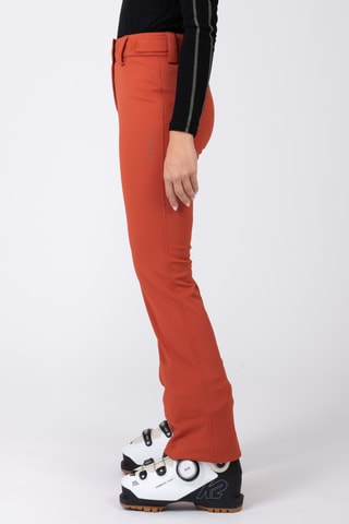 Pantalon slim de ski Softshell Isoar - Orange