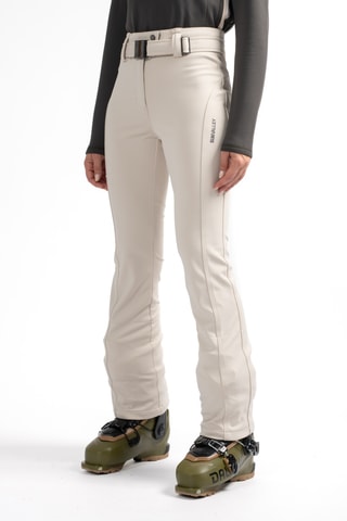 Pantalon slim de ski Softshell Izalys - Beige