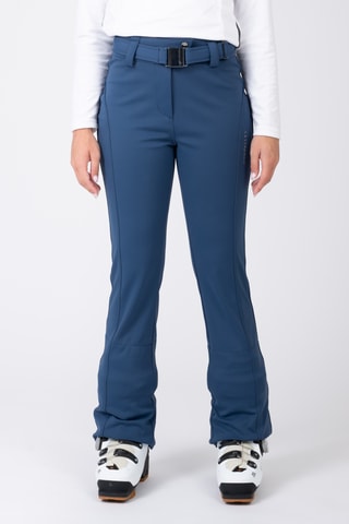 Pantalon slim de ski Softshell Izalys - Bleu marine
