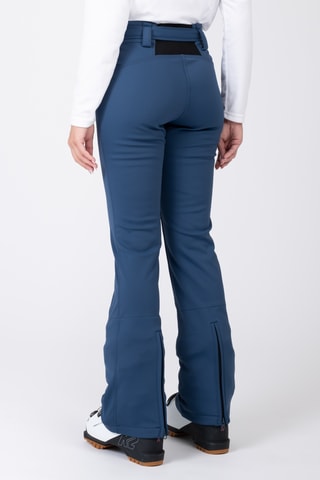 Pantalon slim de ski Softshell Izalys - Bleu marine