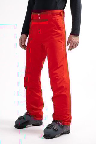 Pantalon de ski taille haute Folks - Rouge