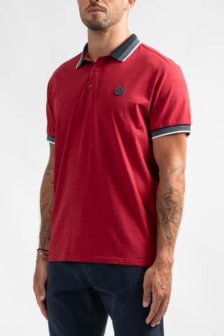 Polo Brekka - Rouge foncé