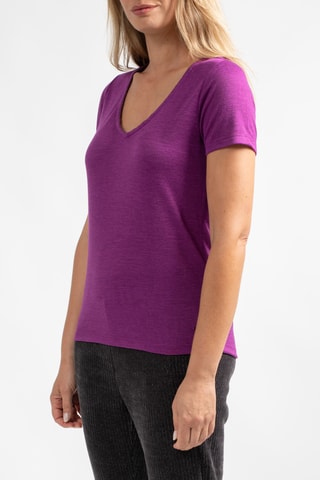 T-shirt Portal - Violet chiné