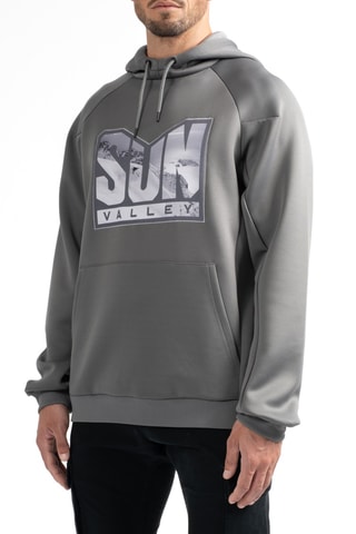 Sweat polaire à capuche Lakos - Gris clair