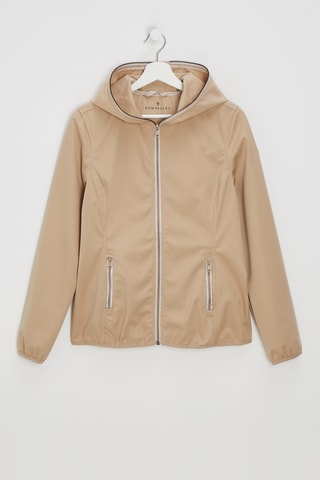 Veste Softshell à capuche Yadez - Beige