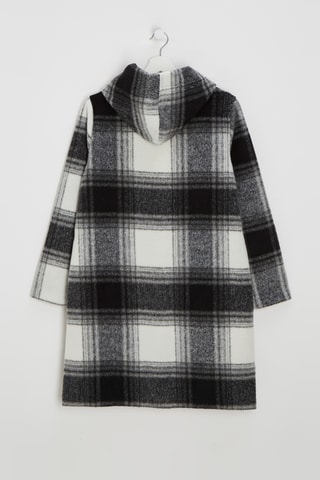 Manteau Softshell à capuche Yoff - Ecru et noir