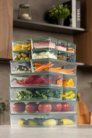 20 boîtes de rangement - 350 à 3500 ml