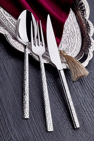 Ménagère en acier inoxydable - 24 pièces