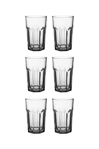 6 verres - 365 ml