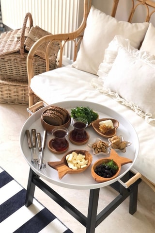 Plateau de service - 51 x 51 x 3 cm