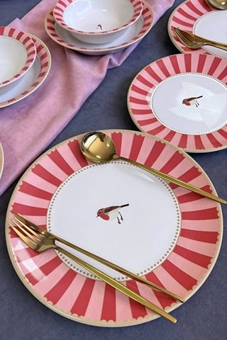 Service de vaisselle en céramique - 24 pièces