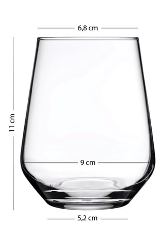 4 verres à eau - 42,5 cl
