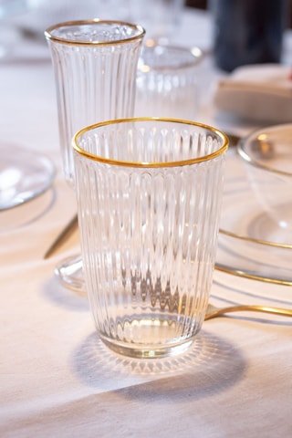 4 verres à eau - 39,5 cl