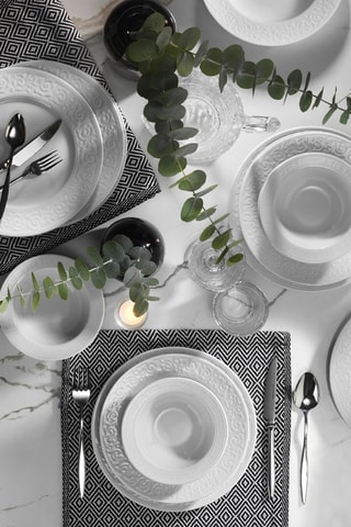 Service de vaisselle en porcelaine - 36 pièces