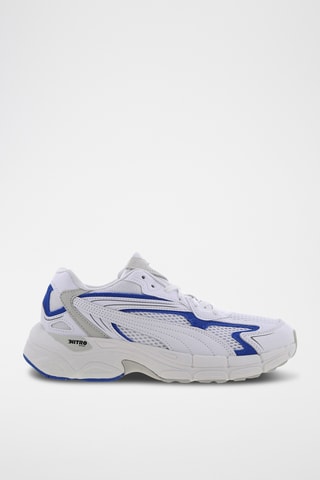 Tennis Teveris Nitro - Blanc et bleu - Puma