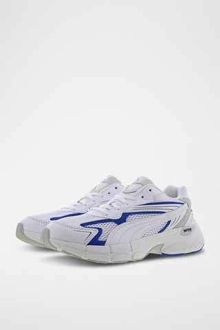 Tennis Teveris Nitro - Blanc et bleu - Puma