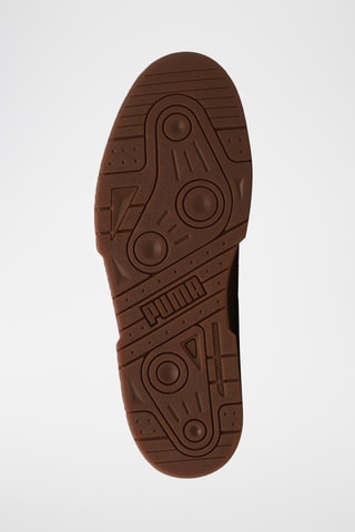 Baskets en cuir - Marron