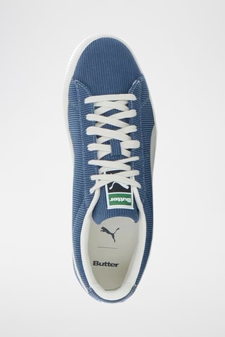 Baskets en nubuck - Bleu clair