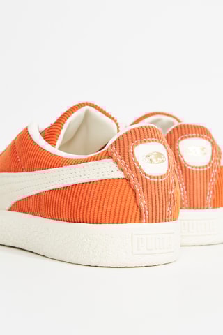 Baskets en nubuck - Orange