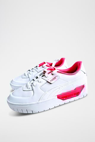 Baskets plateformes en cuir Cali Dream - Blanc - Puma