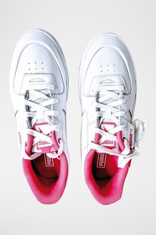 Baskets plateformes en cuir Cali Dream - Blanc - Puma