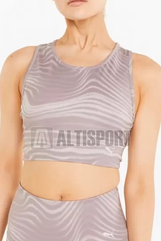 Crop top Studio yoga - Gris - Puma