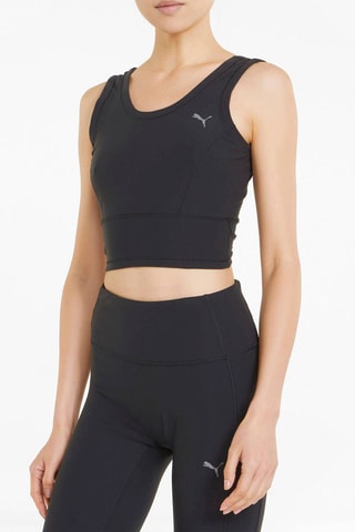 Crop top Studio Yoga luxe - Noir - Puma