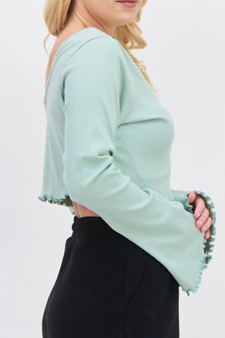 Crop top Classic - Vert d’eau - Puma