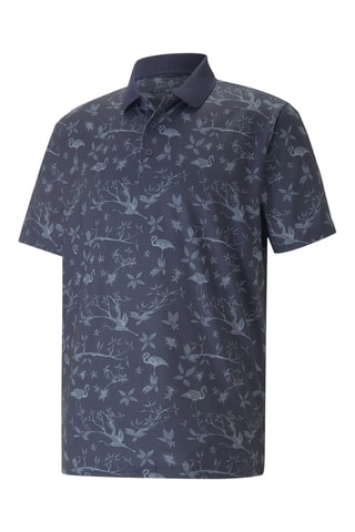 Polo de golf Mattr Lagoon - Bleu marine - Puma