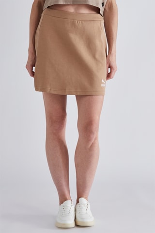 Minijupe - Marron clair