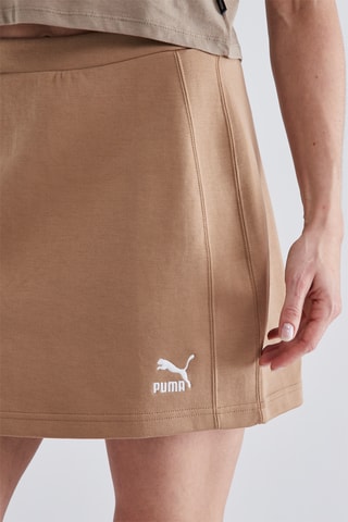 Minijupe - Marron clair