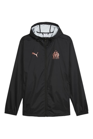 Veste d'entrainement Olympique de Marseille 2024-2025 - Noir
