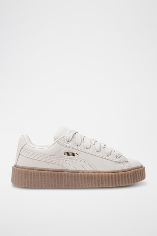 Sneakers en nubuck Creepers Phatty - Blanc