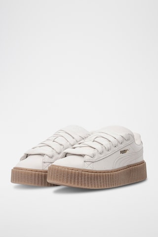 Sneakers en nubuck Creepers Phatty - Blanc