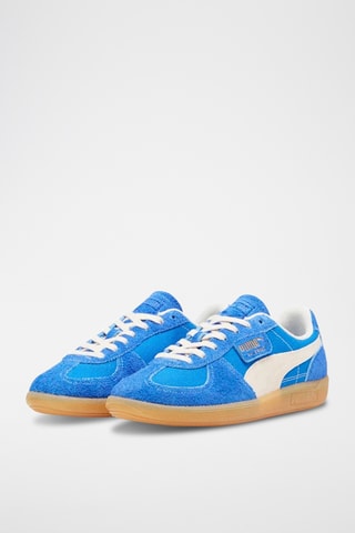 Sneakers en nubuck Palermo Vintage - Bleu