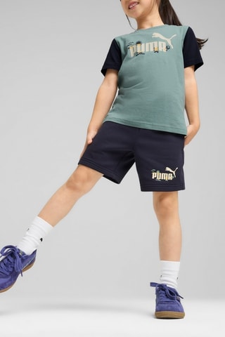 T-shirt Sandy Adventures - Vert d'eau et bleu marine