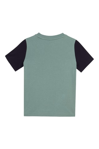 T-shirt Sandy Adventures - Vert d'eau et bleu marine