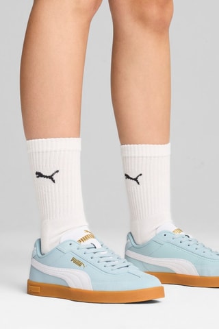 Baskets en nubuck Club II Era - Ciel et blanc