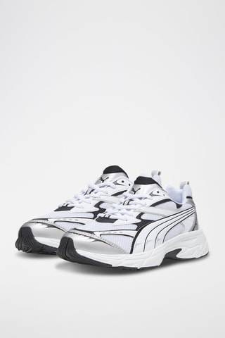 Baskets Puma Morphic Base - Blanc et noir