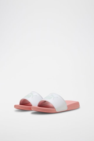 Claquettes Popcat 20 PS - Blanc et rose