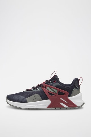 Baskets Pacer + Trail - Bleu marine et bordeaux