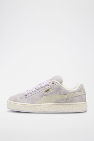 Baskets en nubuck Washed Out - Violet clair