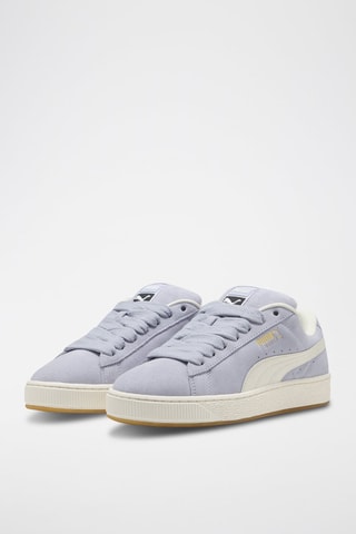 Baskets en nubuck - Violet clair