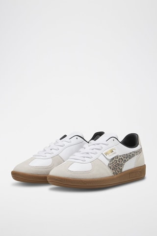 Baskets en cuir Palermo Leo - Blanc