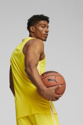 Débardeur de basketball Hoops Team Game - Jaune