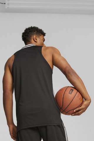 Débardeur de basketball Hoops Team Game - Noir