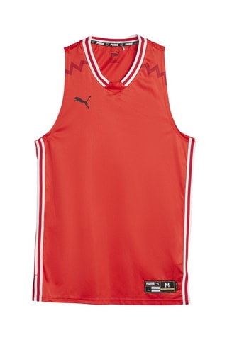 Débardeur de basketball Hoops Team Game - Rouge